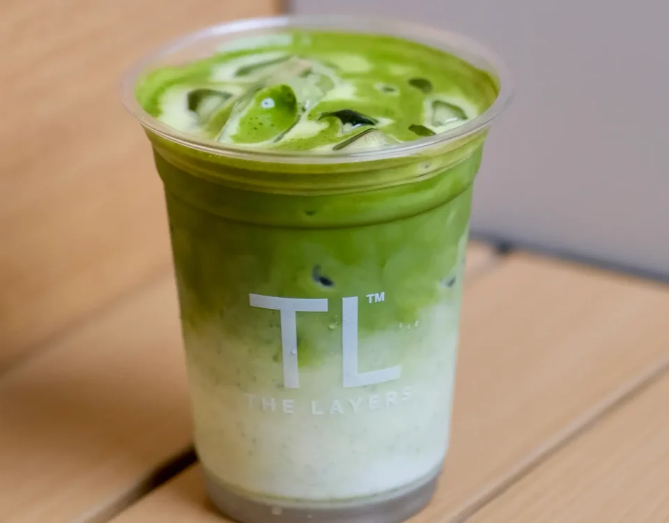 Ice Niko Neko Matcha Latte